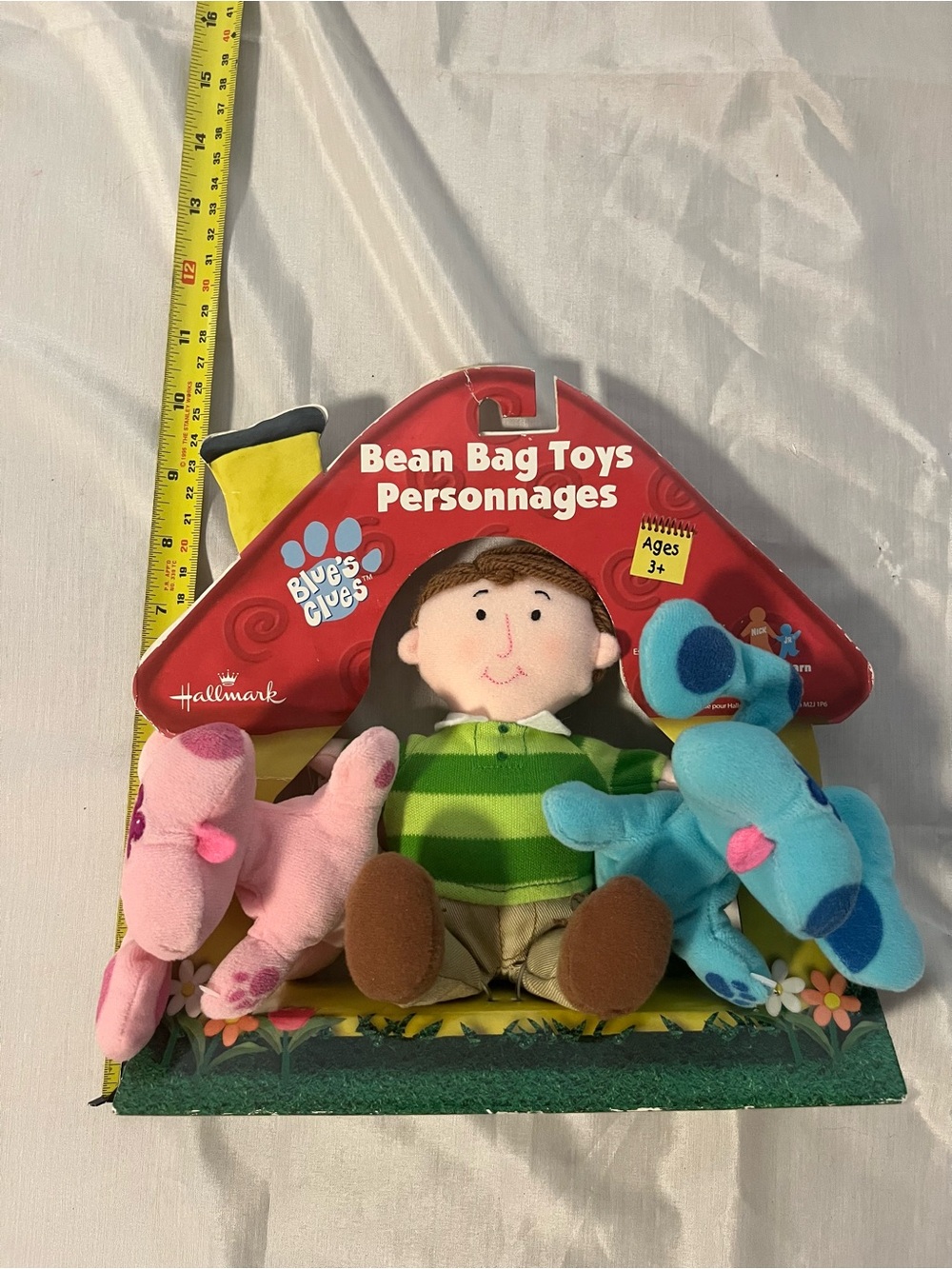 Hallmark Blue's Clues Plush Set - Green, Blue & Pink - Picture 7 of 8